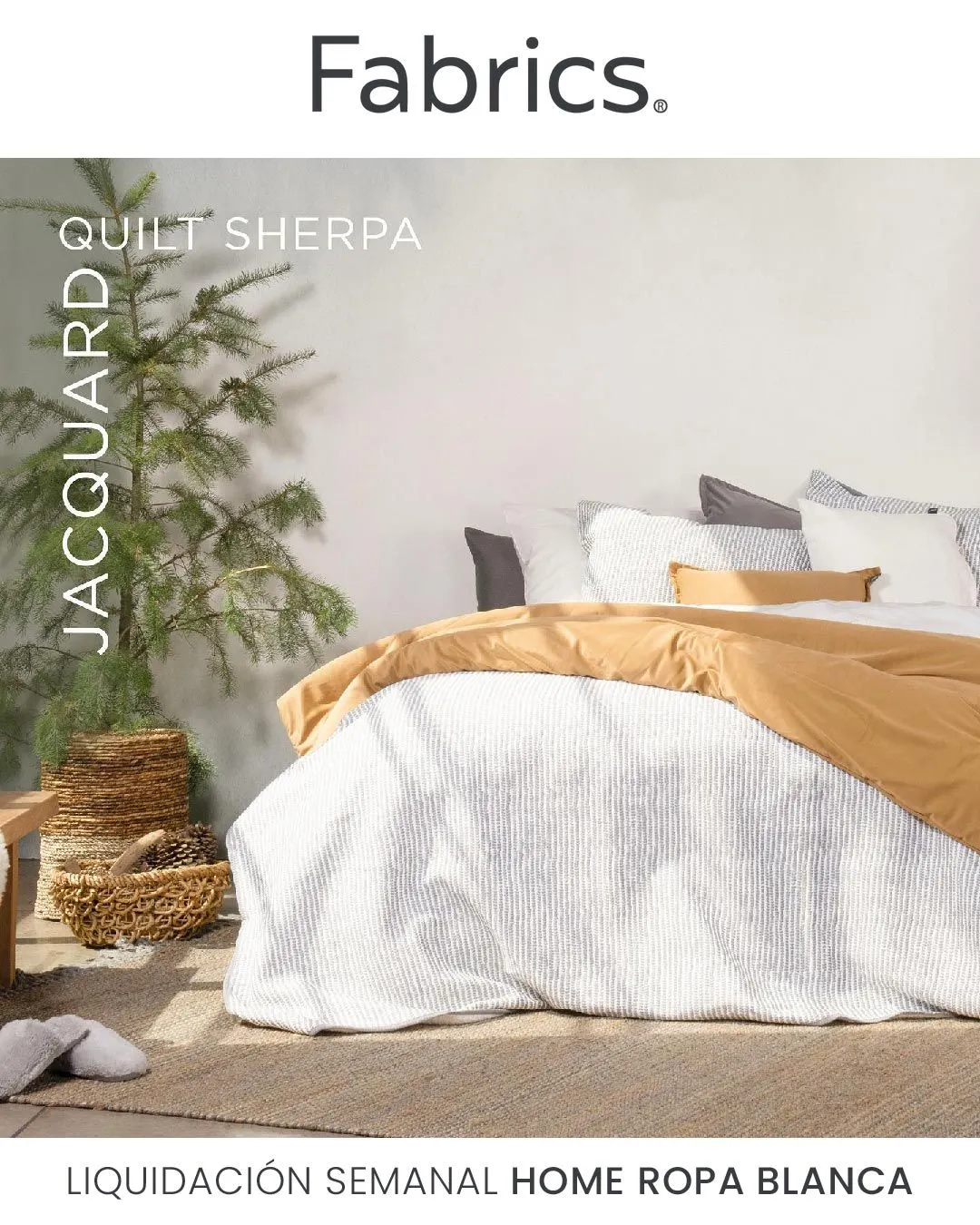 Catálogo de Fabrics ofertas ropa blanca 28 de noviembre al 6 de diciembre 2024 - Página 1