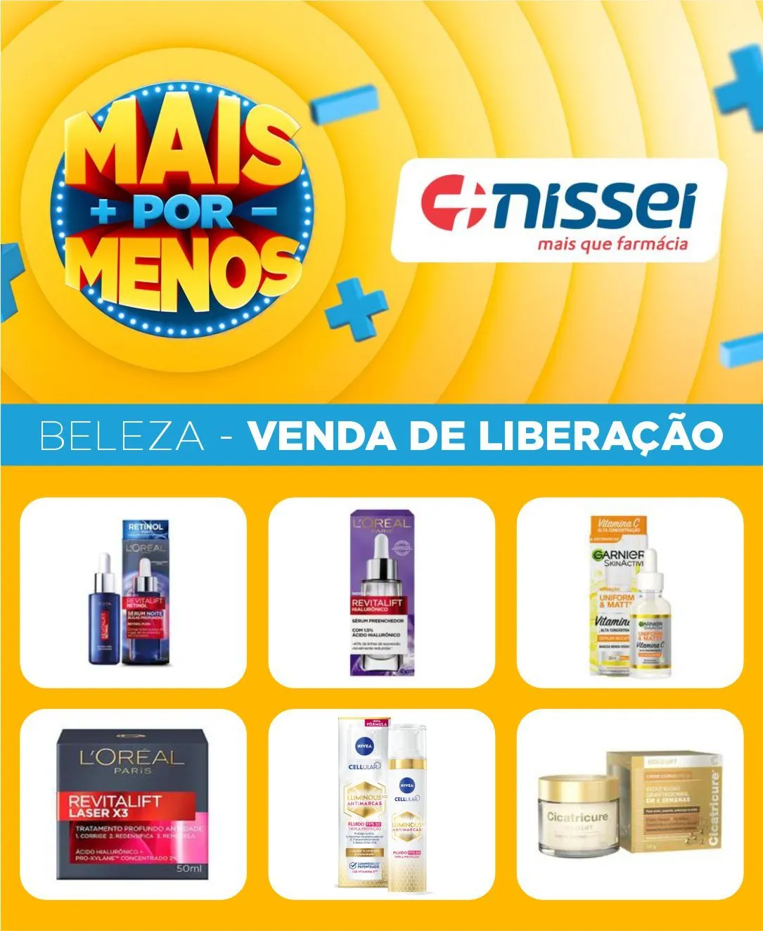 Encarte de Farmácias Nissei Ofertas Beleza 22 de novembro até 30 de novembro 2024 - Pagina 1