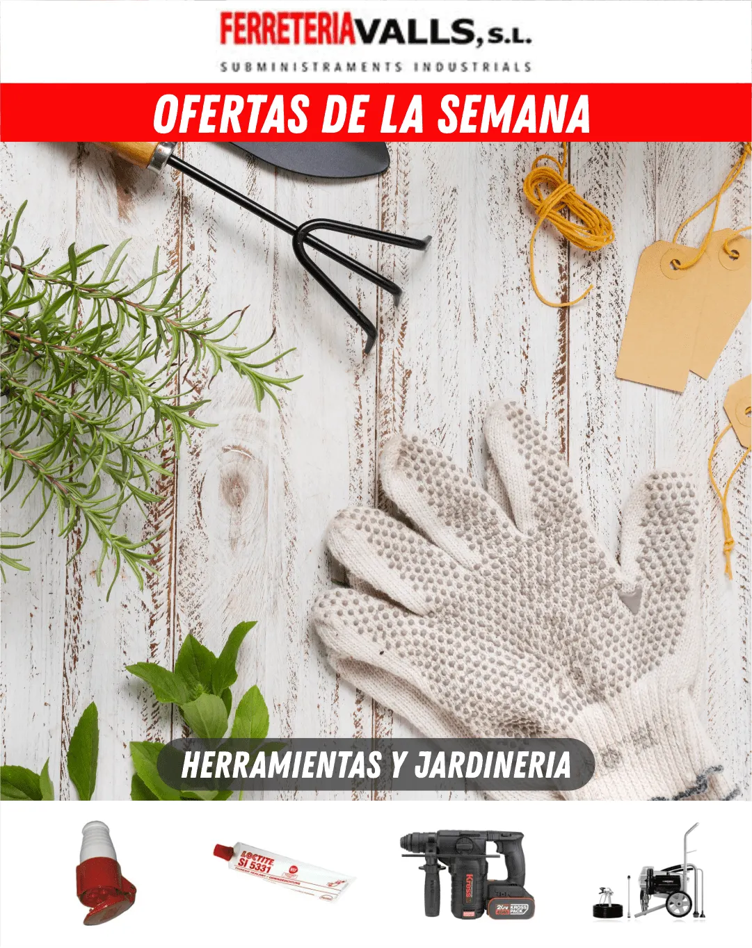Catálogo de Ferretería Valls ofertas herramientas 11 de agosto al 26 de agosto 2025 - Página 1