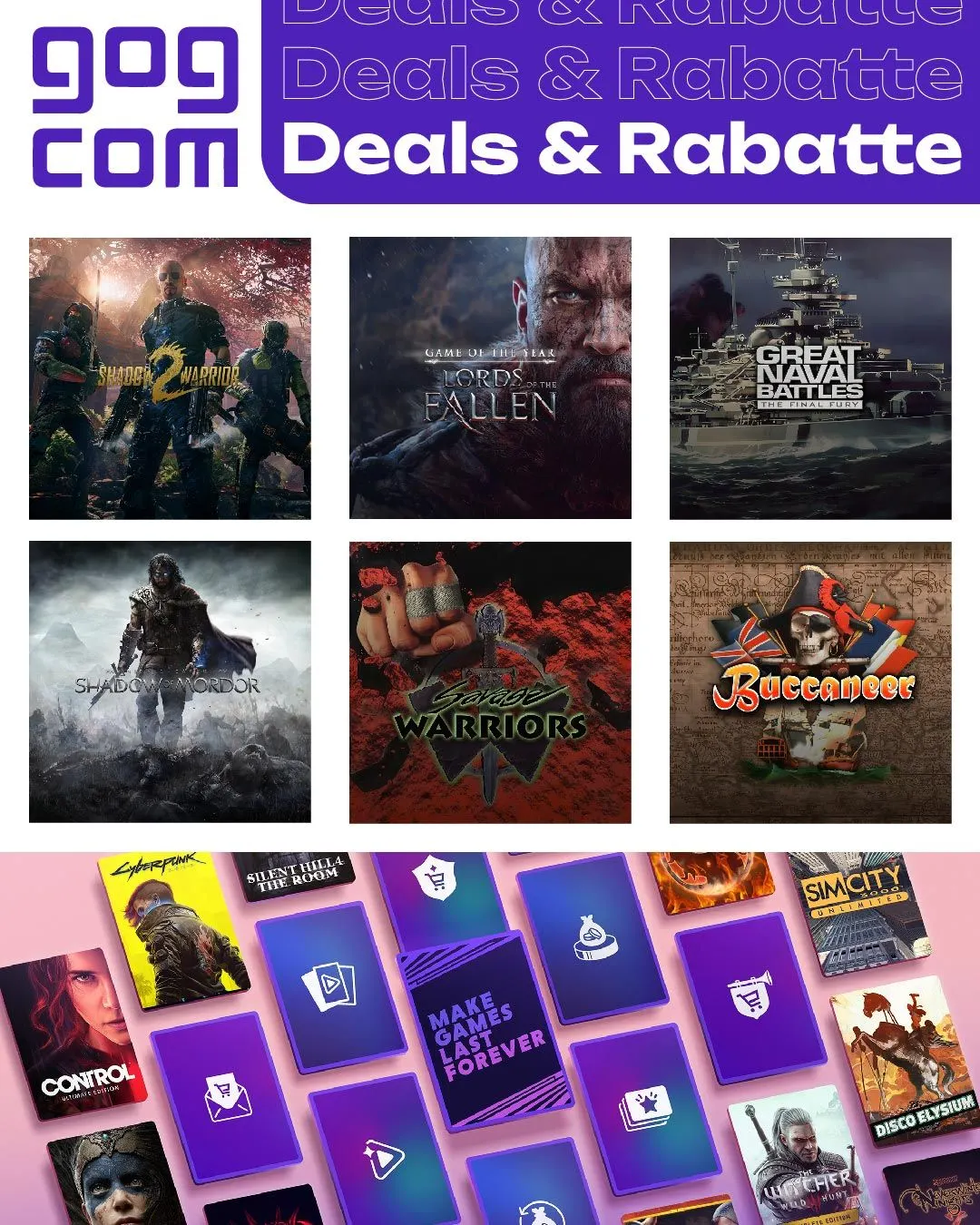 GOG angebote Good Old Games von 27. August bis 11. September 2025 - Prospekt seite 1