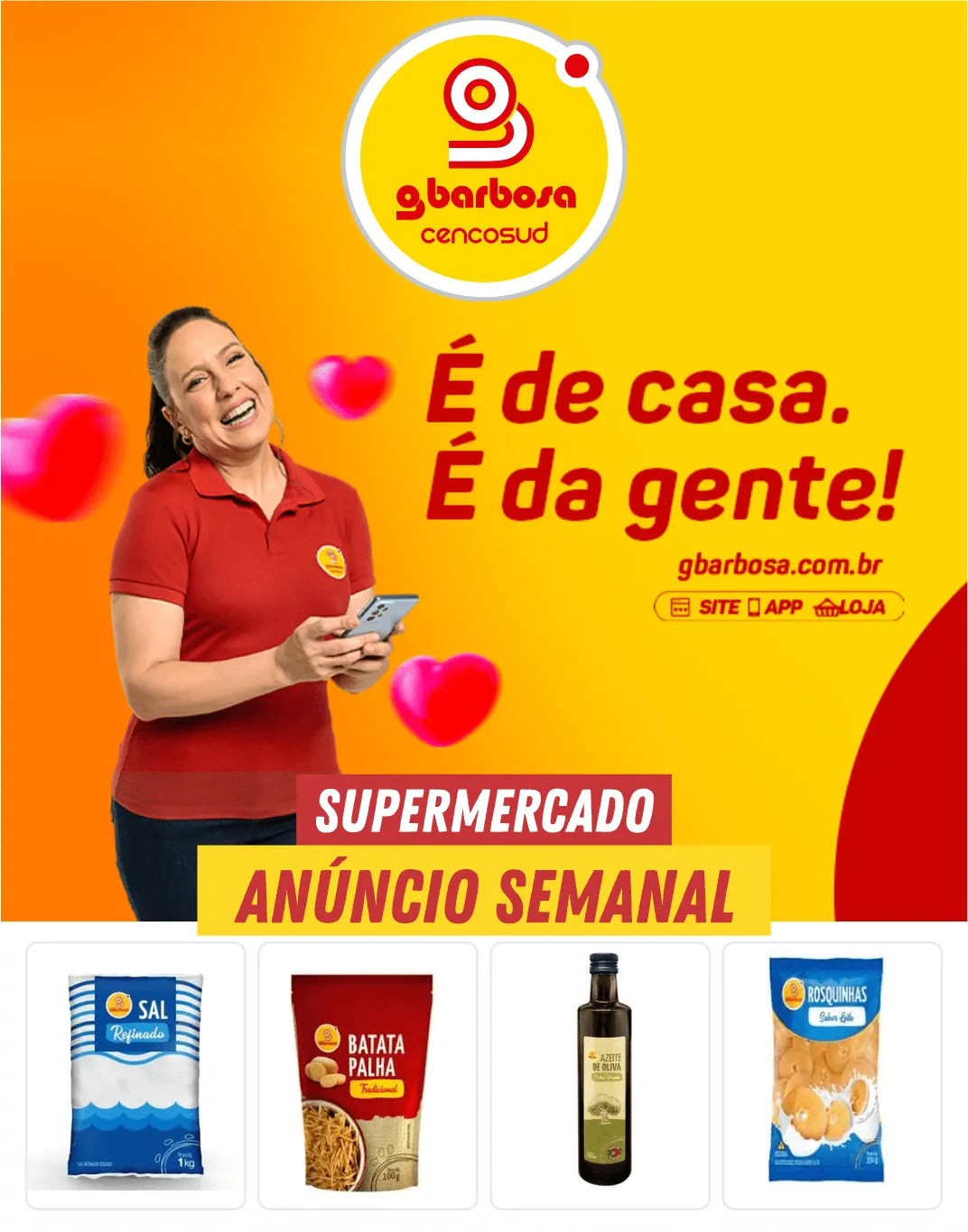 Encarte de Gbarbosa Superm. Ofertas 14 de julho até 29 de julho 2025 - Pagina 1