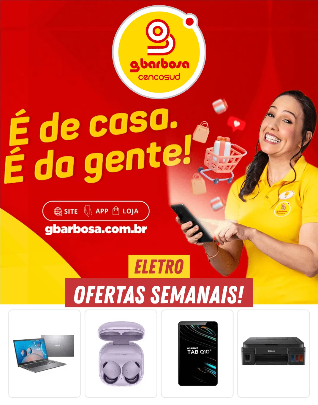 Encarte de Gbarbosa Ofertas Eletrodomésticos 23 de novembro até 1 de dezembro 2024 - Pagina 1