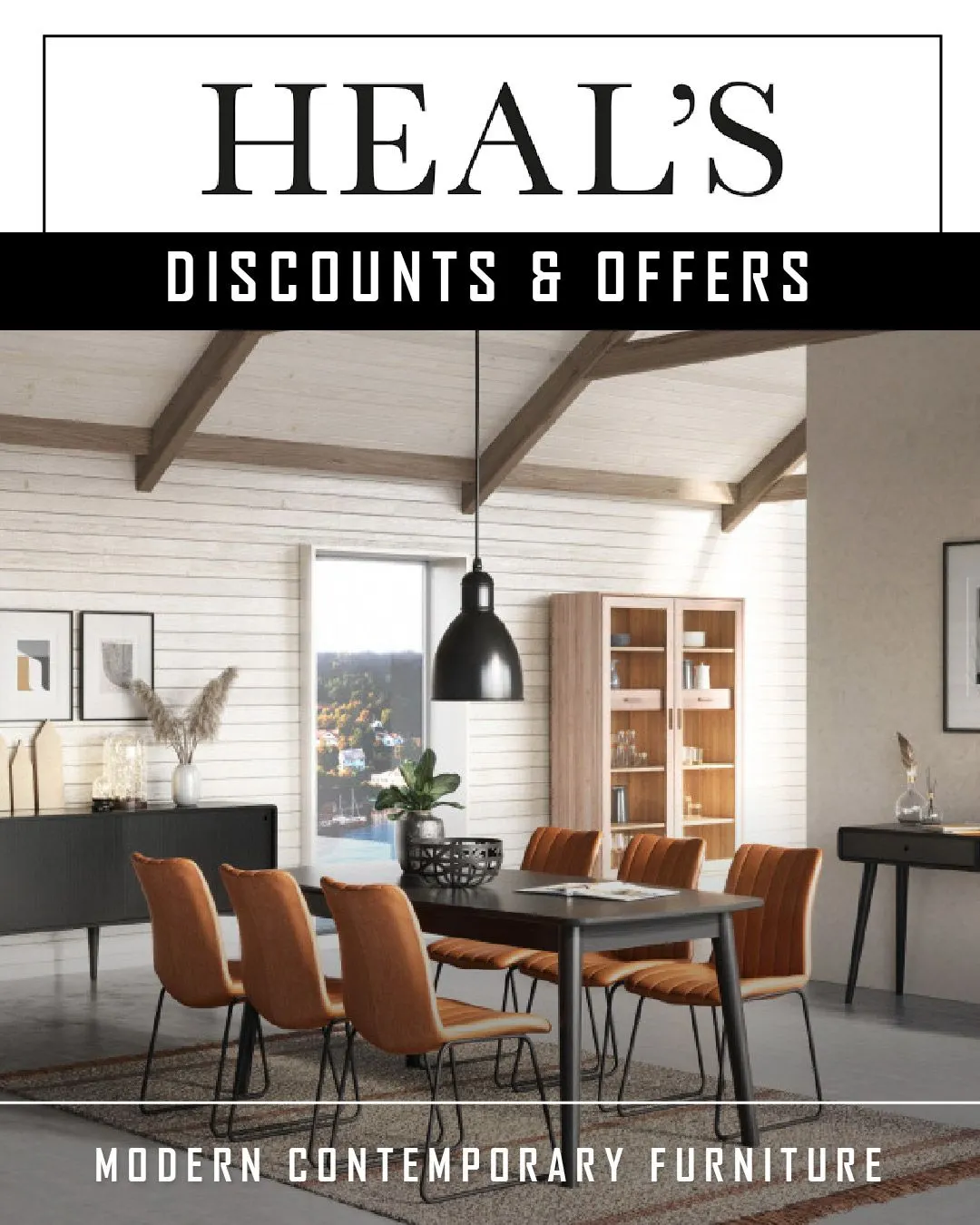 Heals - Furniture, Lightning and Beds from 3 October to 8 October 2023 - Catalogue Page 1