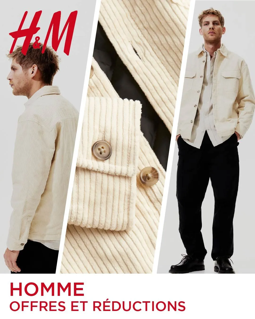 H&M promos de mode homme du 3 août au 18 août 2025 - Circulaires page 