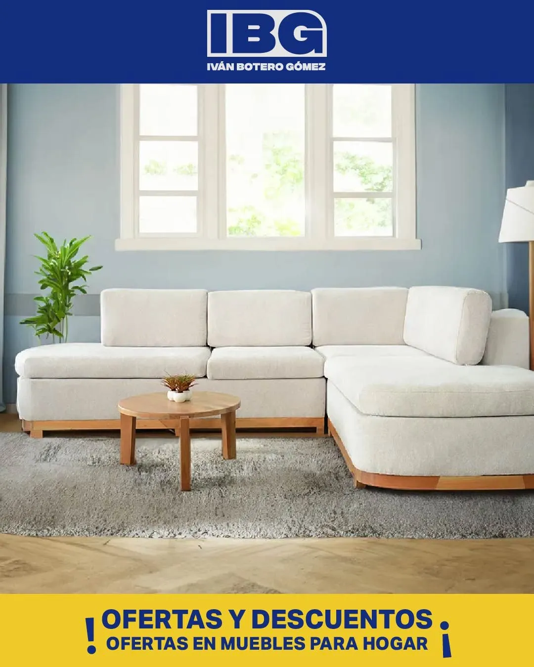 Catalogo de IBG ofertas en muebles para hogar 24 de noviembre al 2 de diciembre 2024 - Pag 1