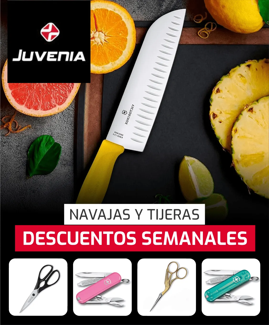 Catalogo de Juvenia ofertas en navajas y tijeras 31 de julio al 5 de agosto 2024 - Pag 