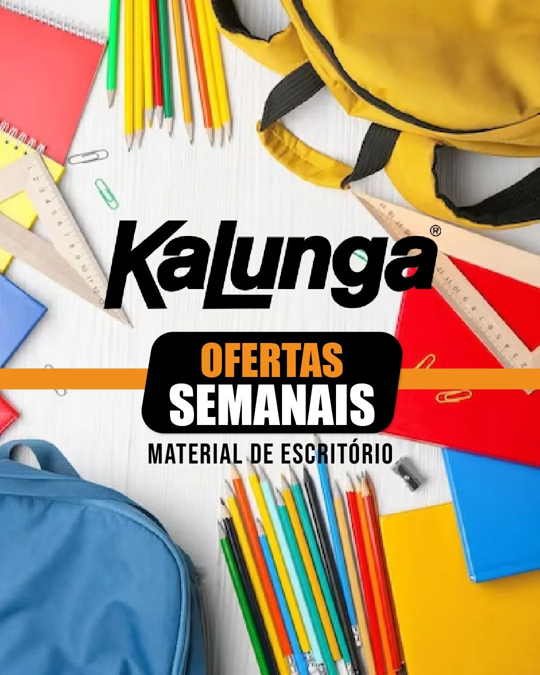 Encarte de Kalunga Ofertas Material de Escritório 12 de julho até 27 de julho 2025 - Pagina 