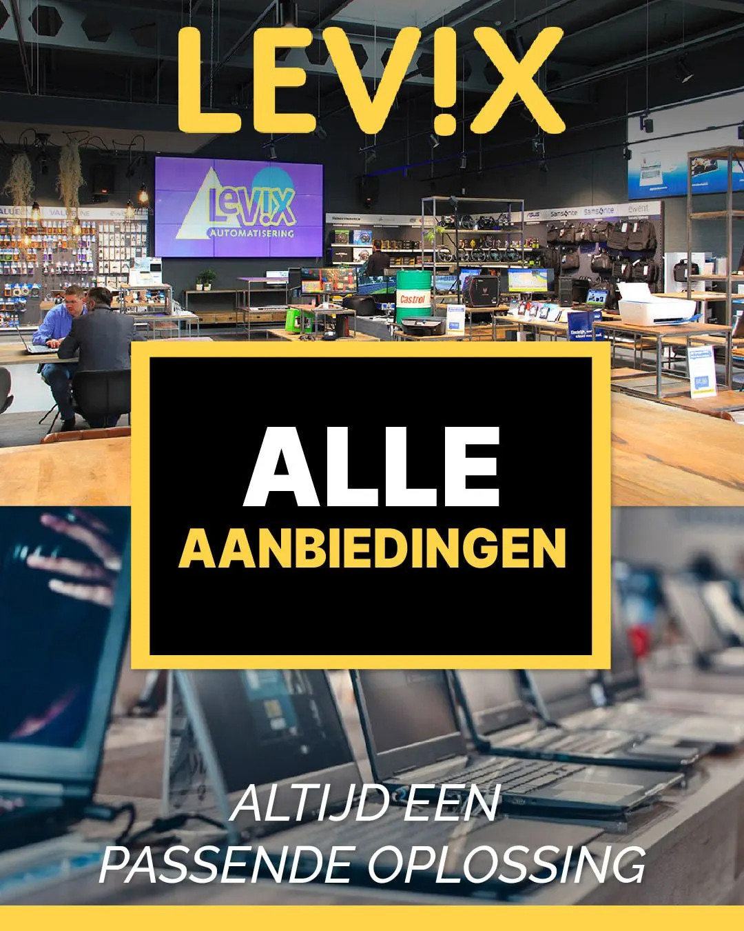 Levix Computershop aanbiedingen van 17 augustus tot 1 september 2025 - Folder pagina 1
