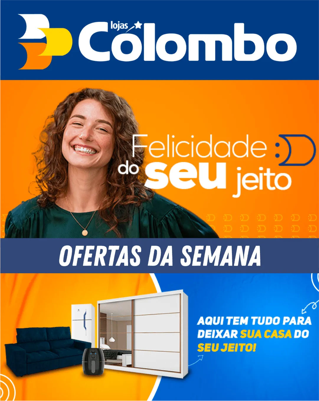Encarte de Lojas Colombo Ofertas 11 de julho até 26 de julho 2025 - Pagina 