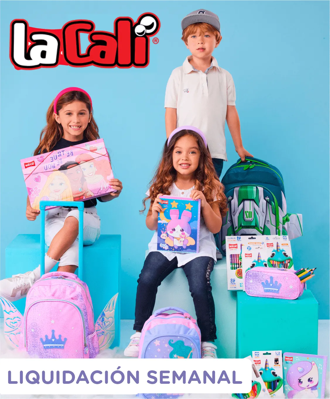 Catalogo de La Cali Juguetería ofertas útiles niños 11 de julio al 16 de julio 2024 - Pag 1