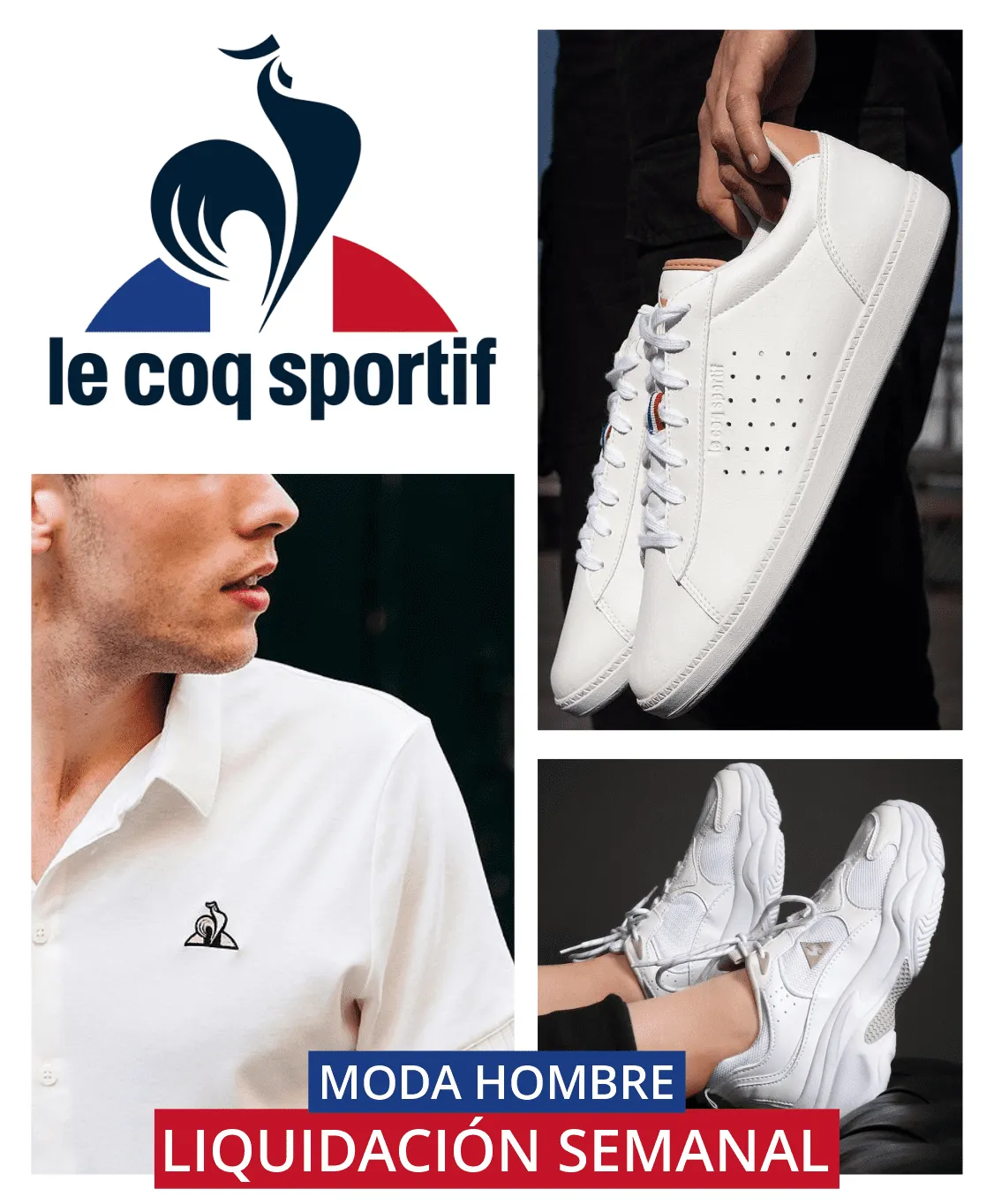 Catalogo de Le Coq Sportif ofertas en moda hombre 23 de junio al 28 de junio 2024 - Pag 1