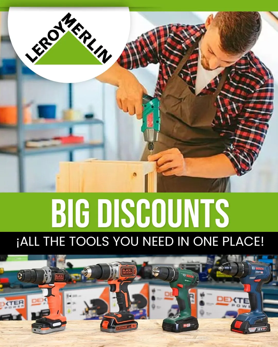 LEROY MERLIN DIY Deals - 1 April 16 April 2025