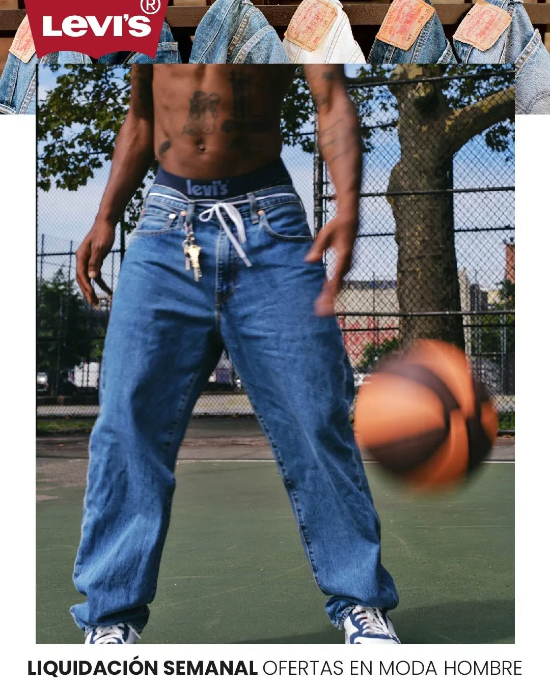 Catalogo de Levi's ofertas en moda hombre 15 de julio al 20 de julio 2024 - Pag 1