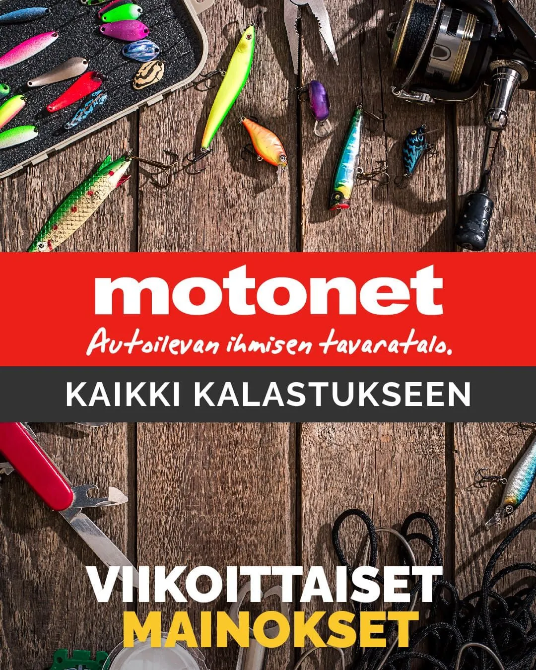 Motonet tarjoukset Talvikalastus voimassa alkaen 8. tammikuuta - 23. tammikuuta 2025 - Tarjouslehti sivu 1