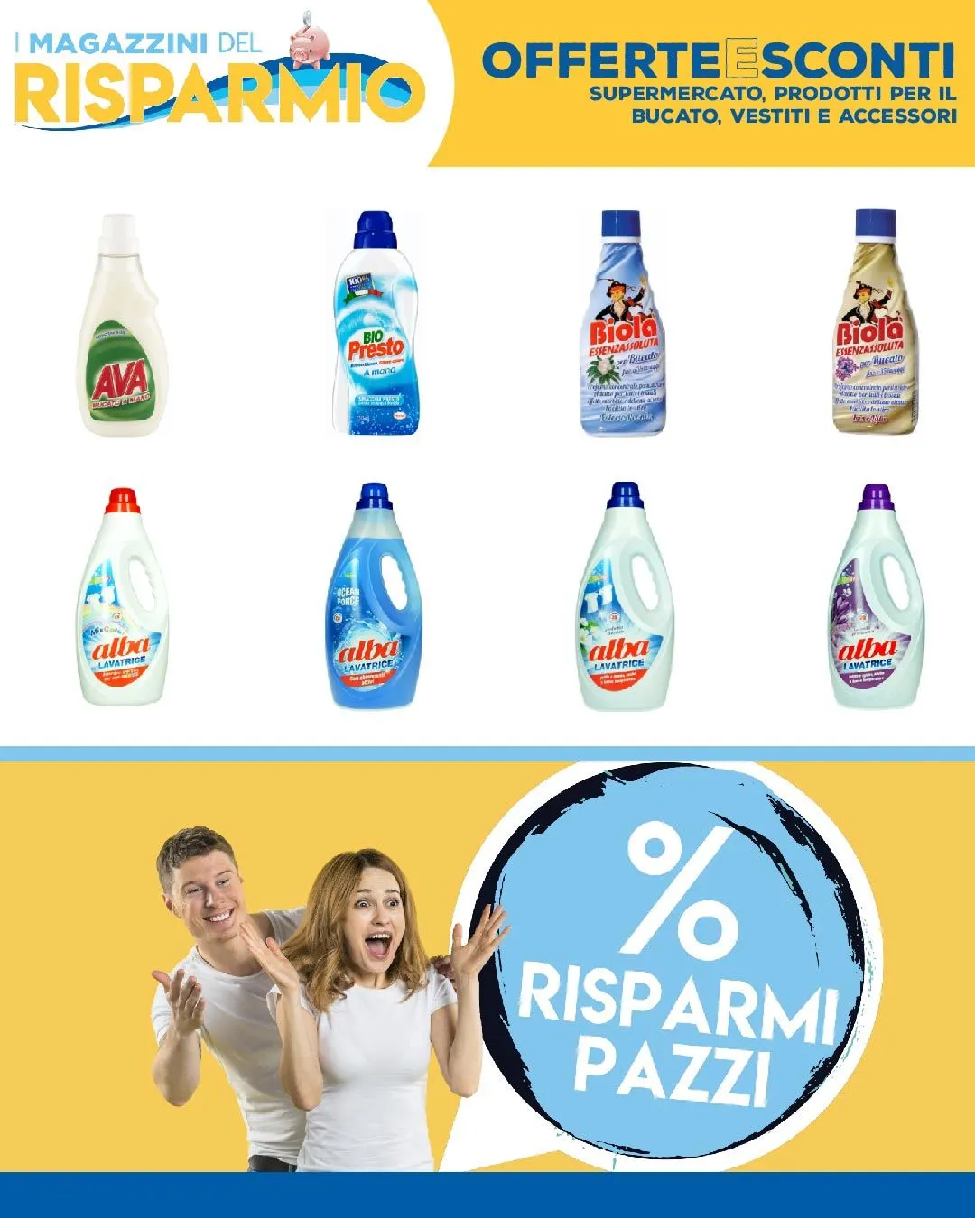 Magazzini Risparmio Offerte da 23 agosto a 7 settembre di 2025 - Pagina del volantino 1
