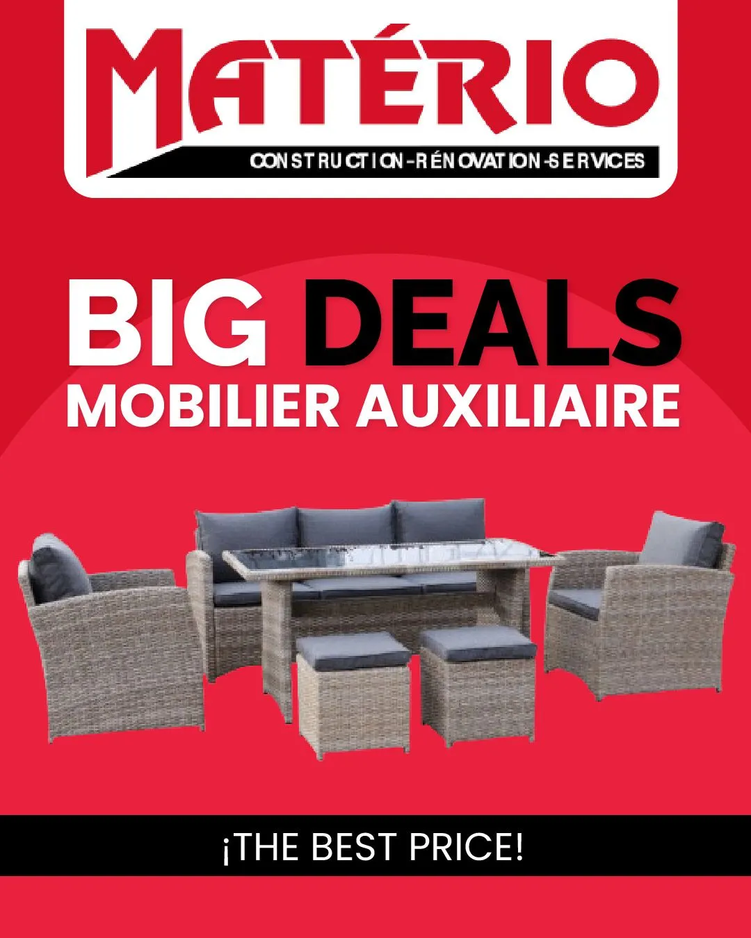 Offres de meubles d'appoint from August 15 to August 30 2025 - flyer page 1