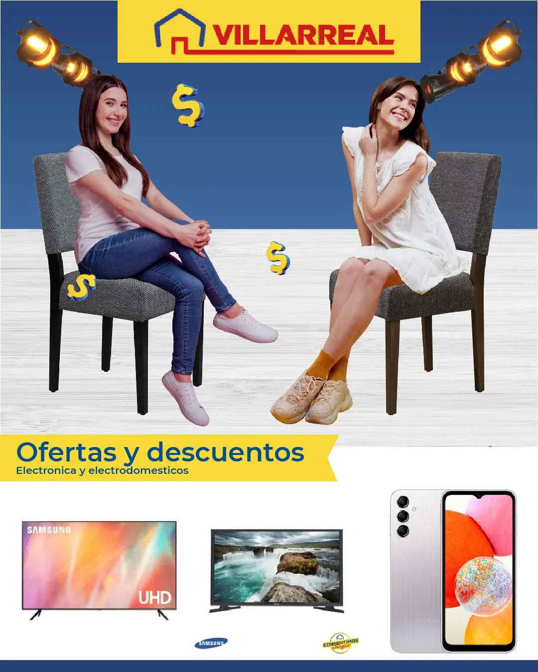 Catálogo de Mueblería Villarreal ofertas muebles  31 de octubre al 8 de noviembre 2024 - Pagina 1