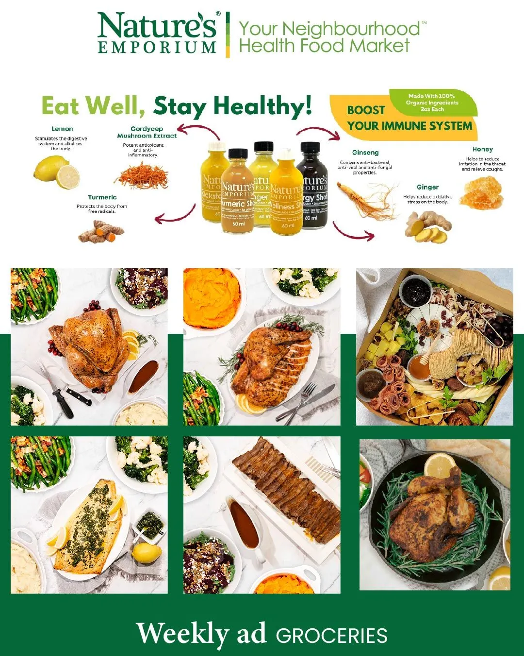 Nature's Emporium Groceries Deals from August 15 to August 30 2025 - flyer page 1