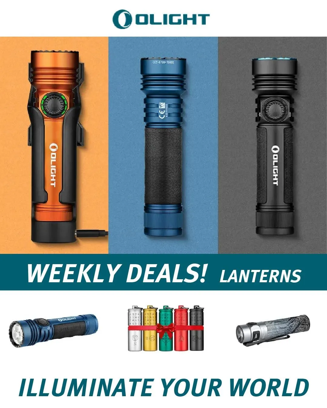 Olight Deals from August 11 to August 26 2025 - flyer page 