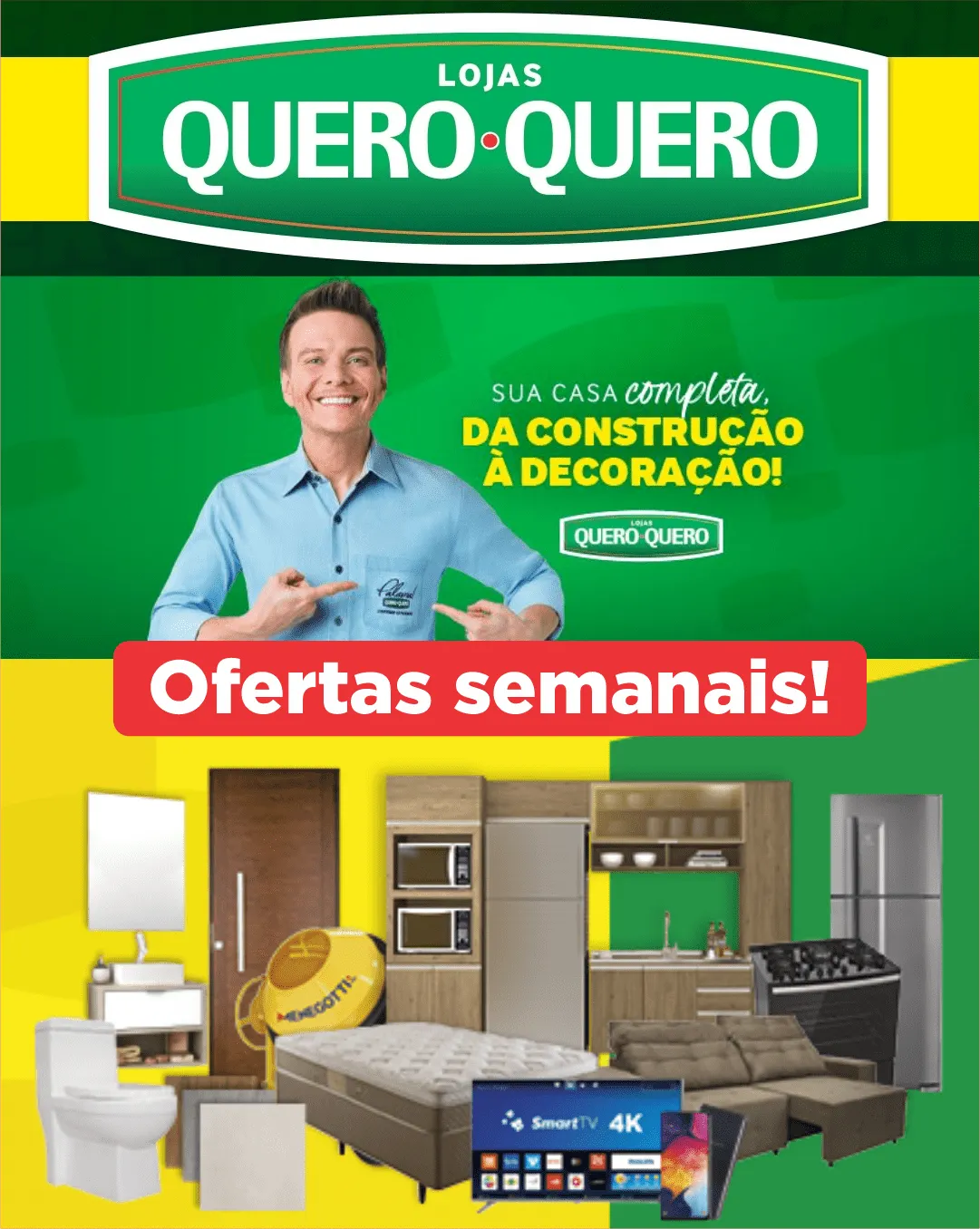 Encarte de Quero Quero Ofertas 24 de julho até 8 de agosto 2025 - Pagina 