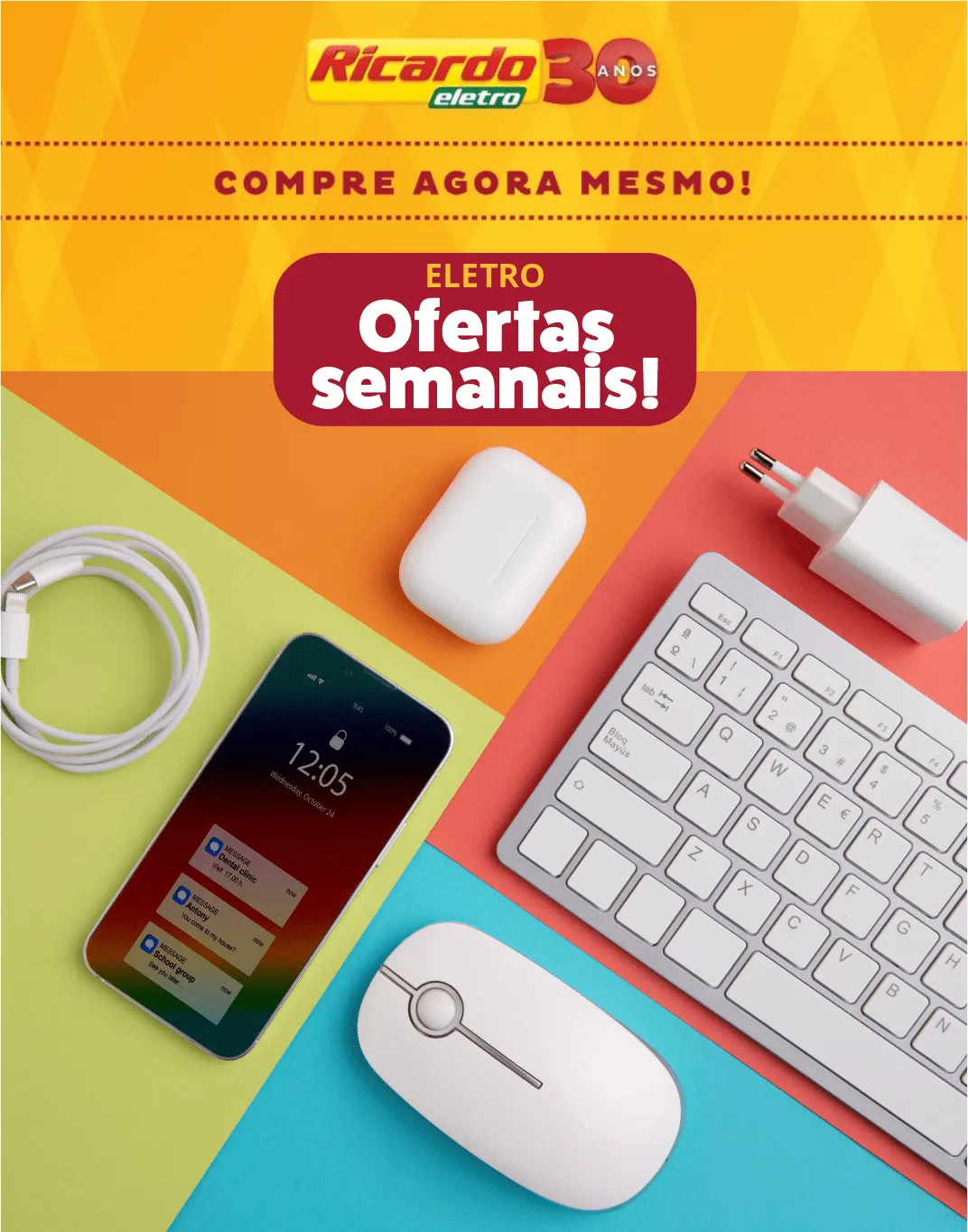 Encarte de Ricardo Eletro Ofertas Eletro 9 de outubro até 17 de outubro 2024 - Pagina 