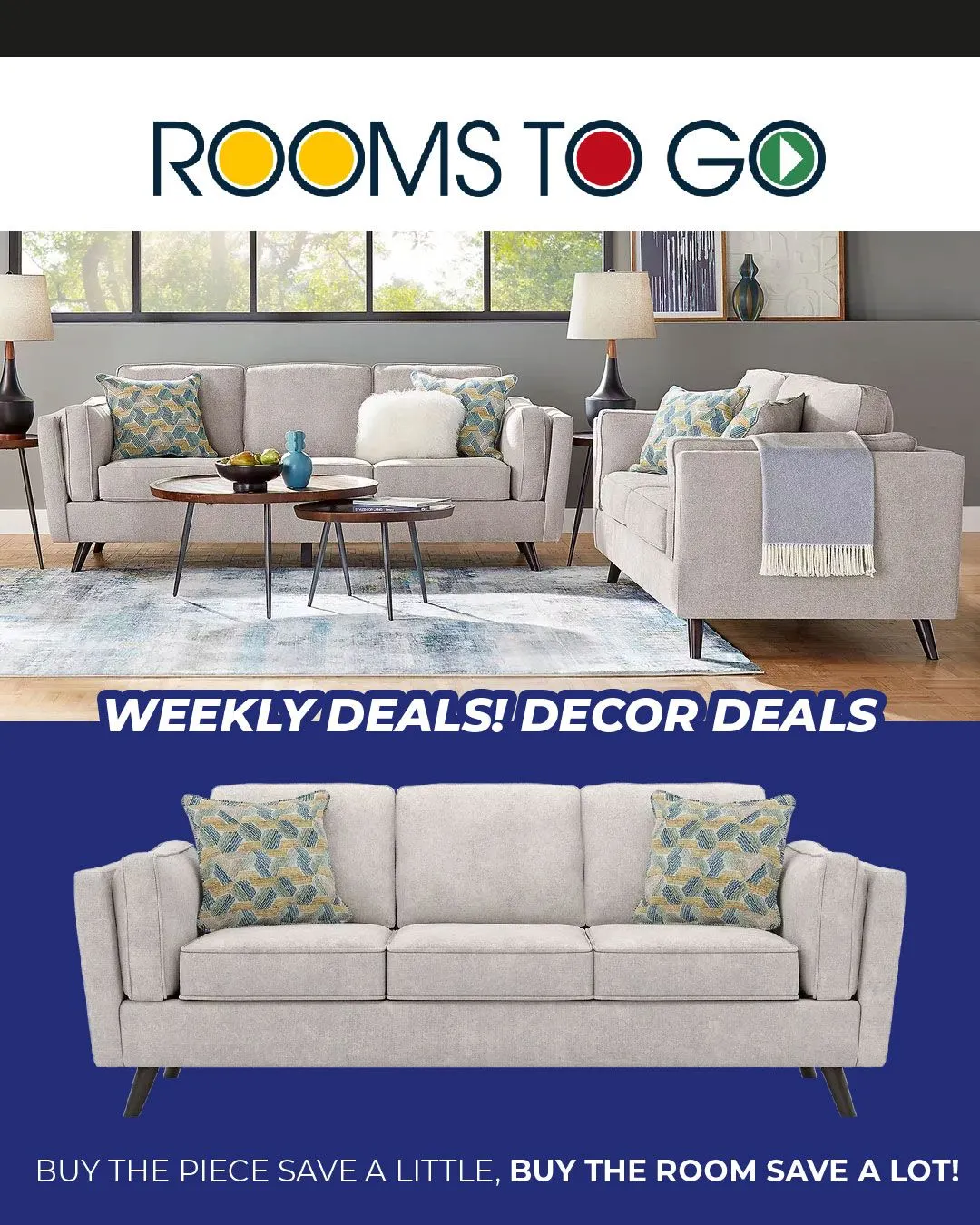 Rooms To Go Home Decor Deals - August 21 September 5 2025