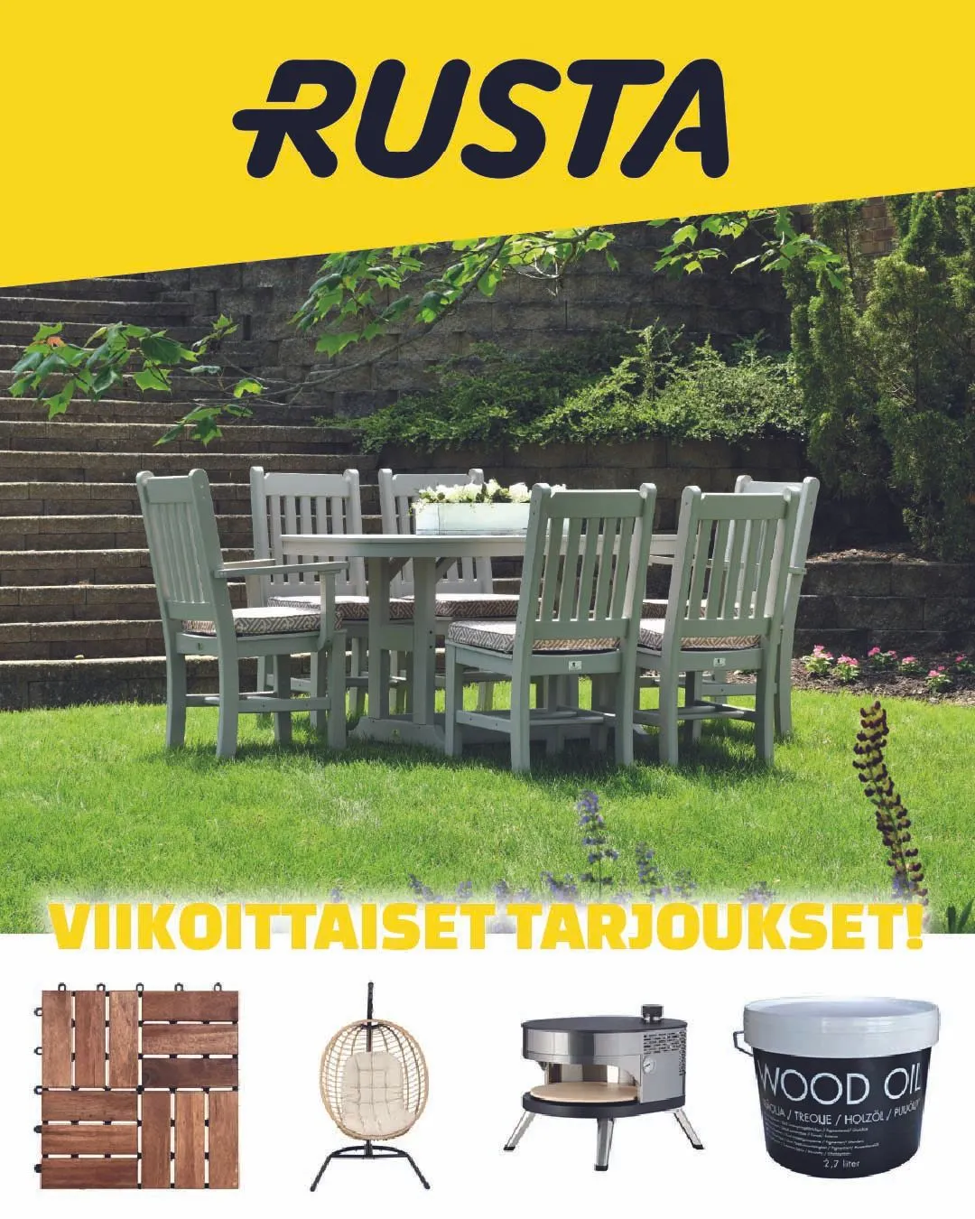 Rusta tarjoukset voimassa alkaen 3. elokuuta - 18. elokuuta 2025 - Tarjouslehti sivu 