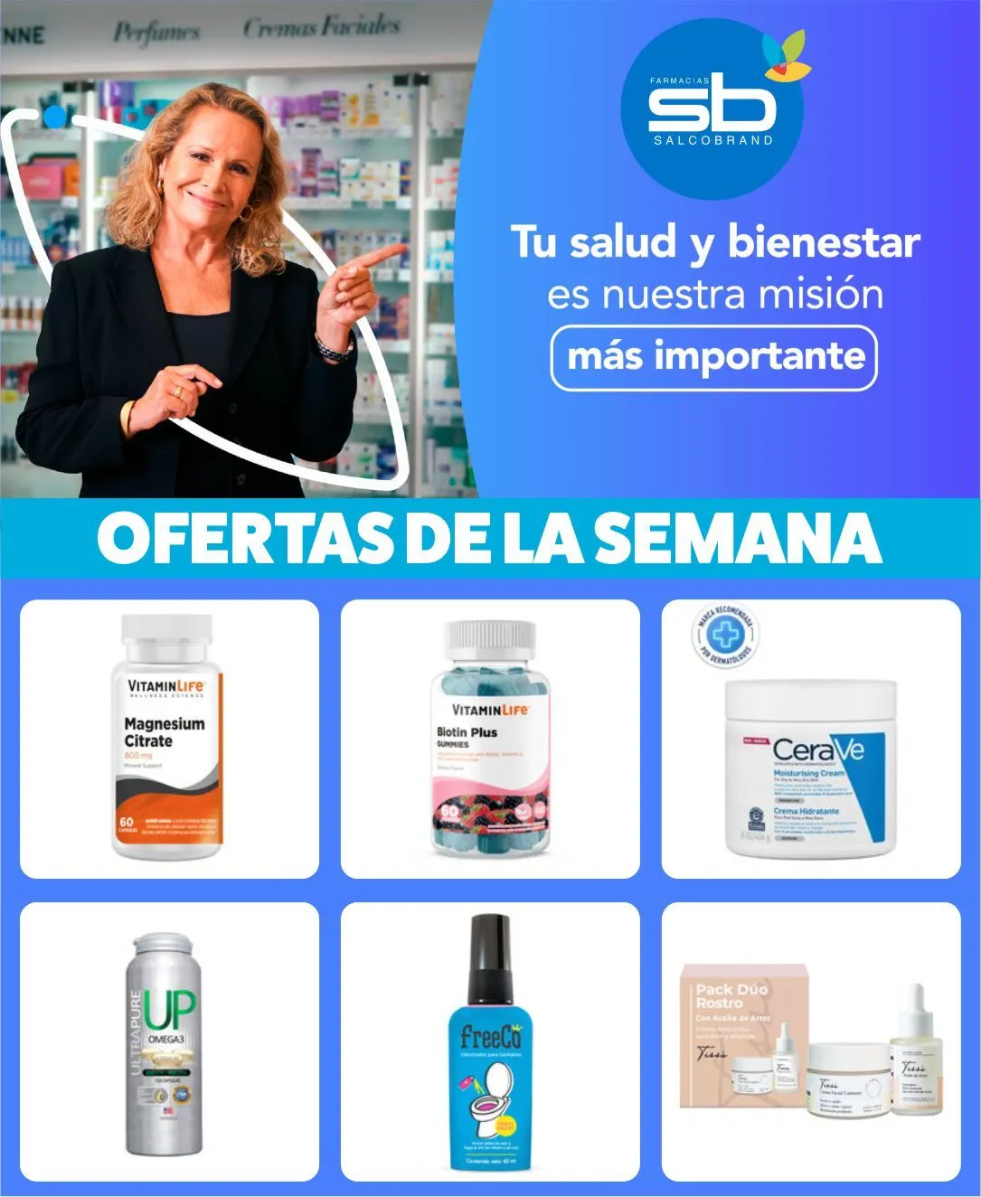 Catálogo de Salcobrand Ofertas en farmacia 23 de julio al 7 de agosto 2025 - Página 1