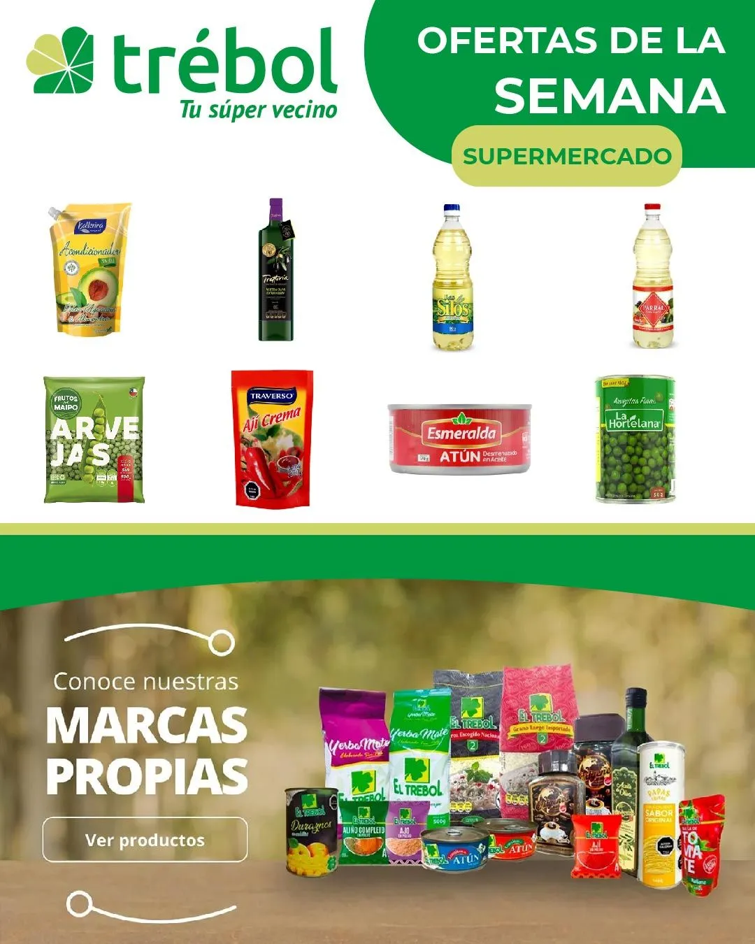Catálogo de Supermercado El Trébol ofertas 25 de julio al 9 de agosto 2025 - Página 1