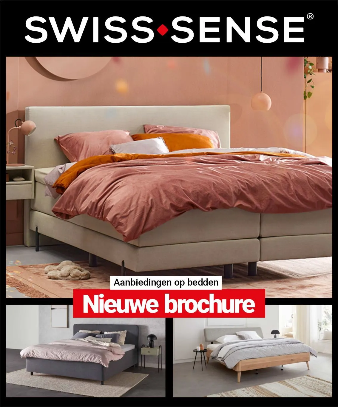 Swiss Sense Aanbiedingen: Bedden van 17 augustus tot 1 september 2025 - Folder pagina 1