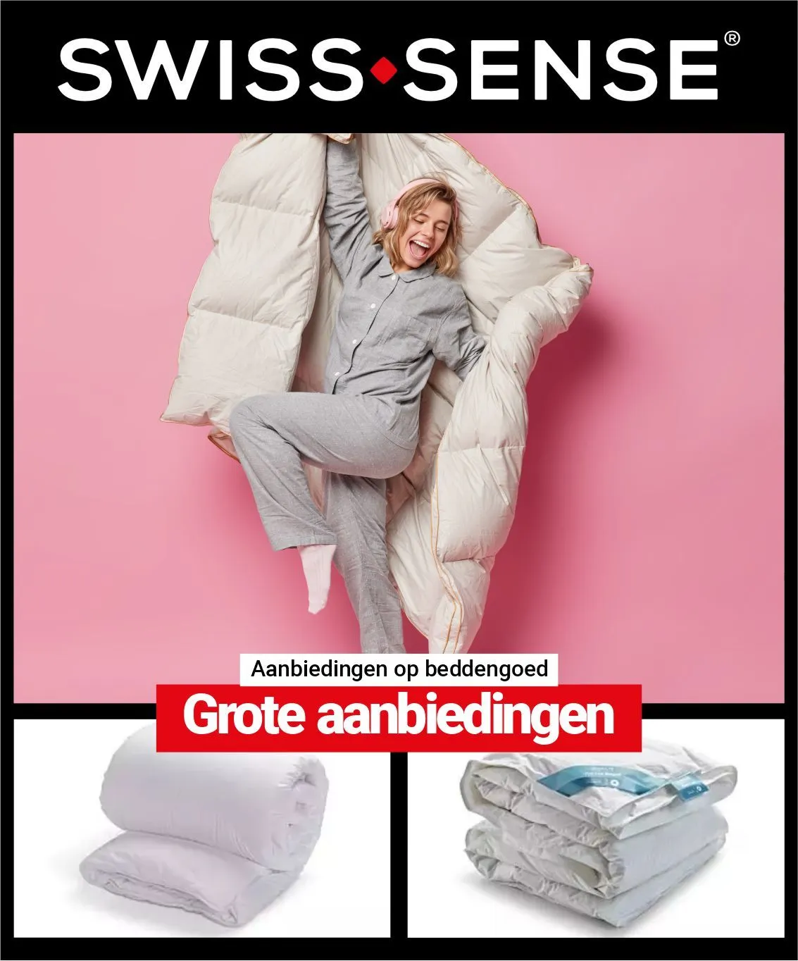 Swiss Sense Aanbiedingen: Beddengoed - 6 augustus 21 augustus 2025