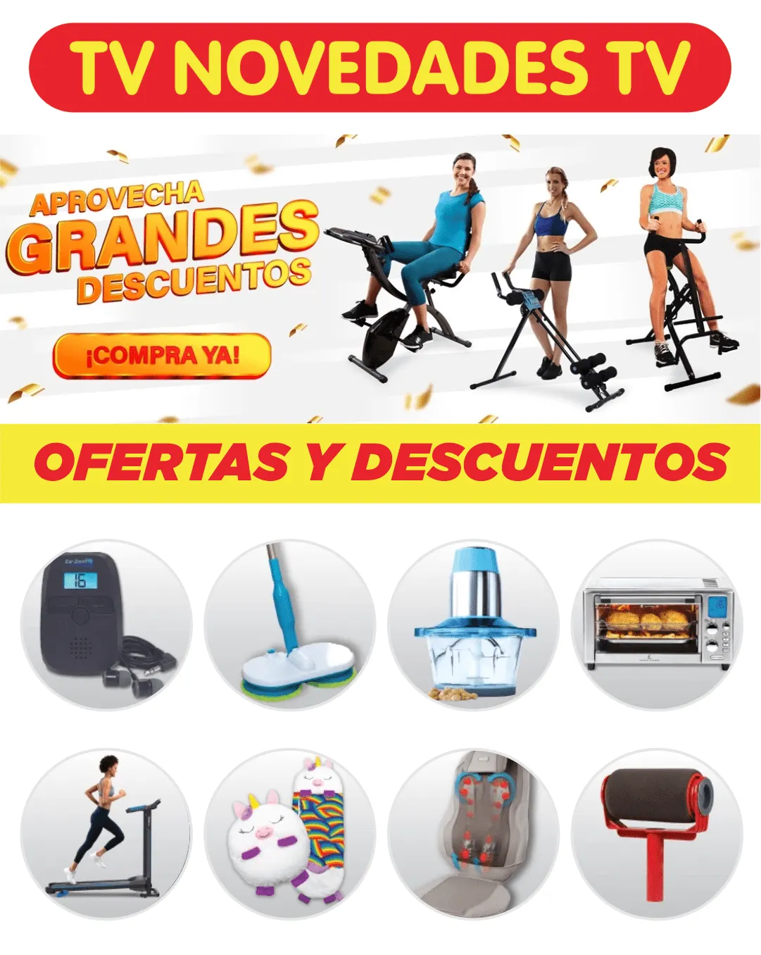 Catalogo de TV Novedades ofertas hogar 30 de octubre al 7 de noviembre 2024 - Pag 1
