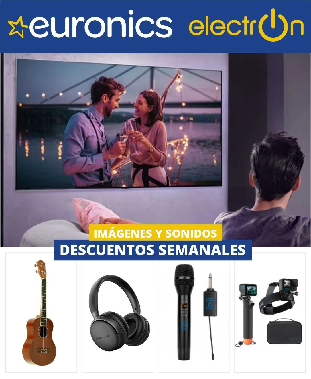 Catálogo de Tiendas Electrón - Ofertas en imágenes y sonidos 25 de agosto al 9 de septiembre 2025 - Página 1