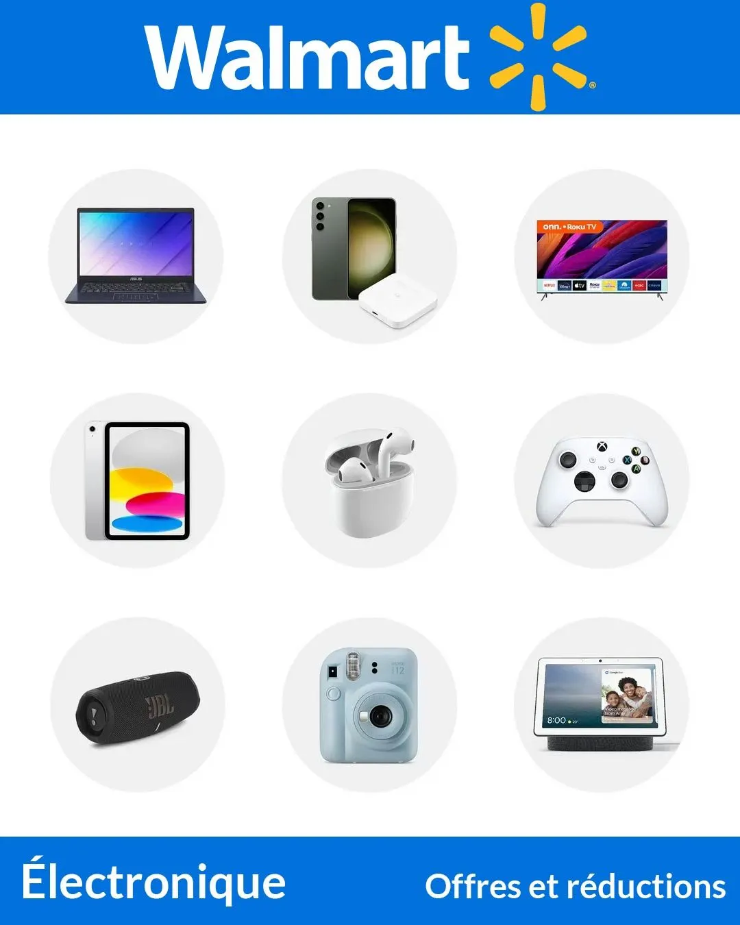 Walmart promos en électronique du 9 août au 24 août 2025 - Circulaires page 
