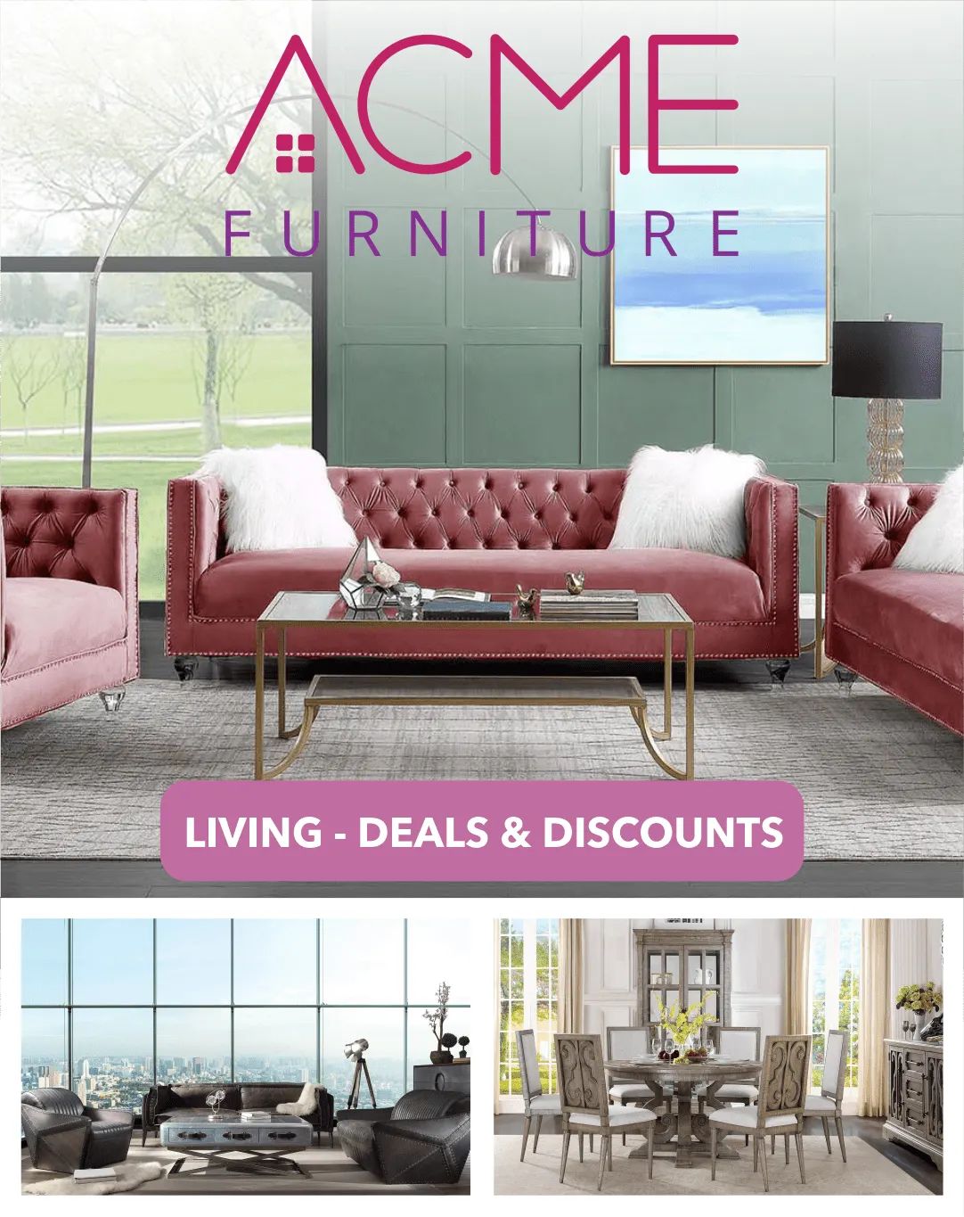 Weekly ad Acme Furniture savings from August 17 to September 1 2025 - Page 