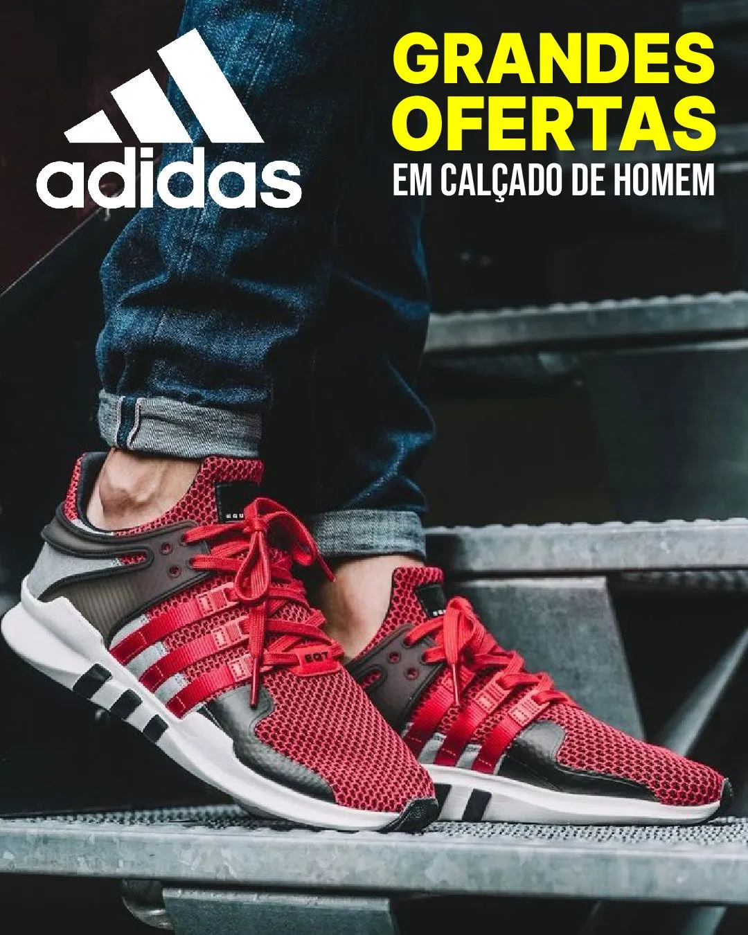 Encarte de Adidas Ofertas Calçados Masculinos 31 de maio até 5 de junho 2024 - Pagina 1