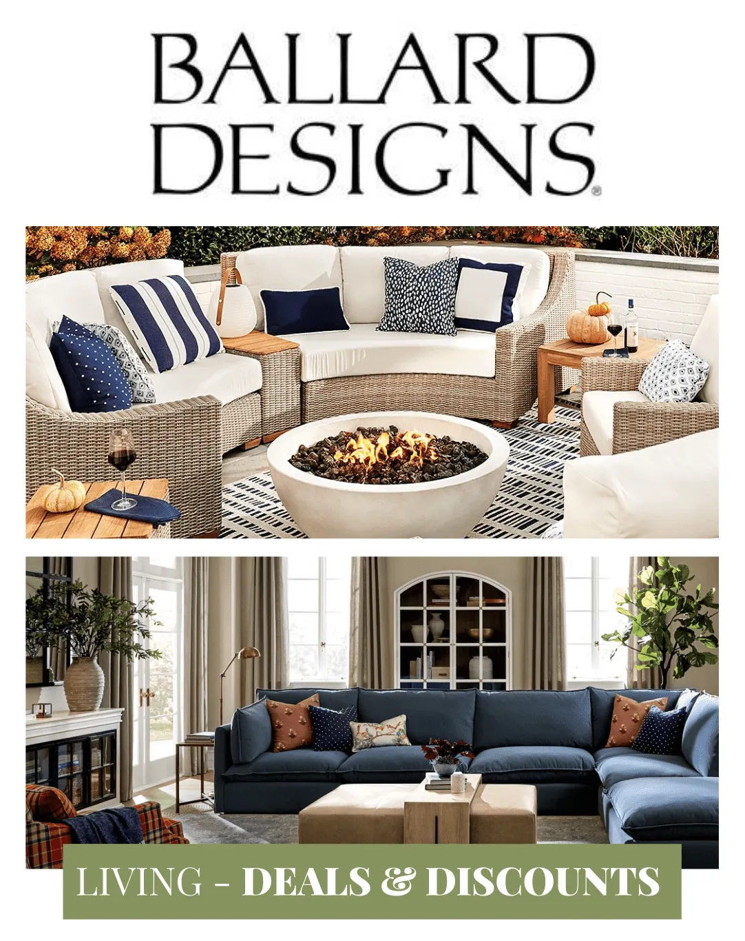 Weekly ad Ballard Designs savings from August 18 to September 2 2025 - Page 