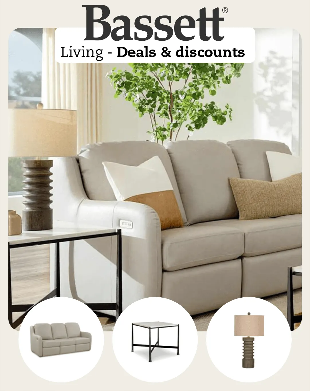 Weekly ad Bassett Furniture Deals from August 18 to September 2 2025 - Page 