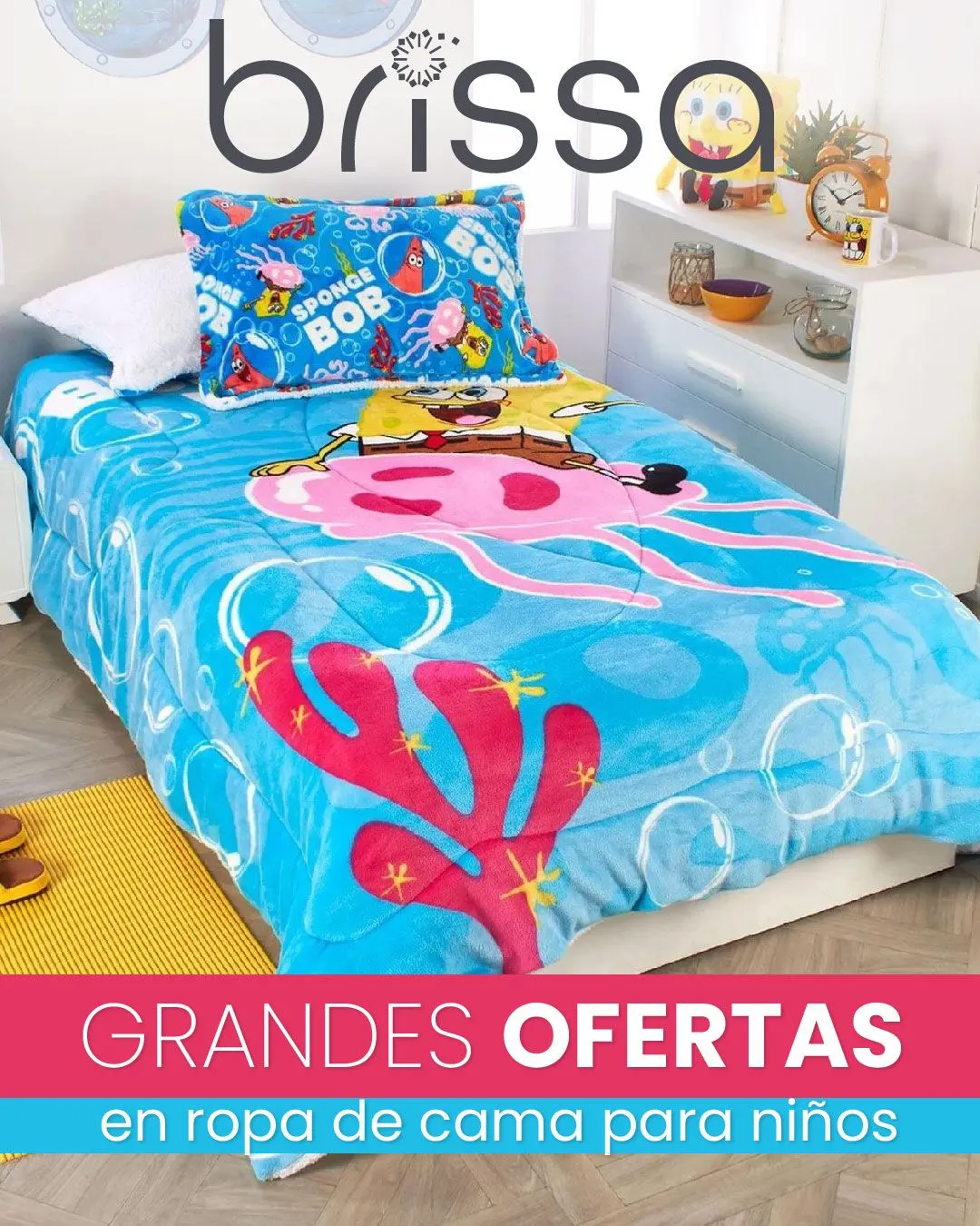 Catalogo de Brissa ofertas ropa de cama niños 27 de octubre al 4 de noviembre 2024 - Pag 1