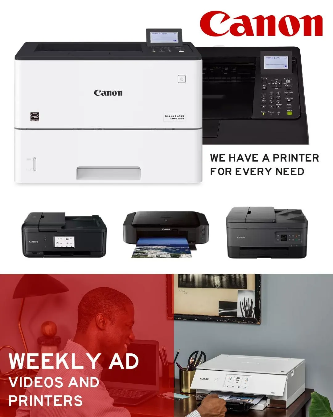 Weekly ad Canon Electronics Printers Deals from August 12 to August 27 2025 - Page 