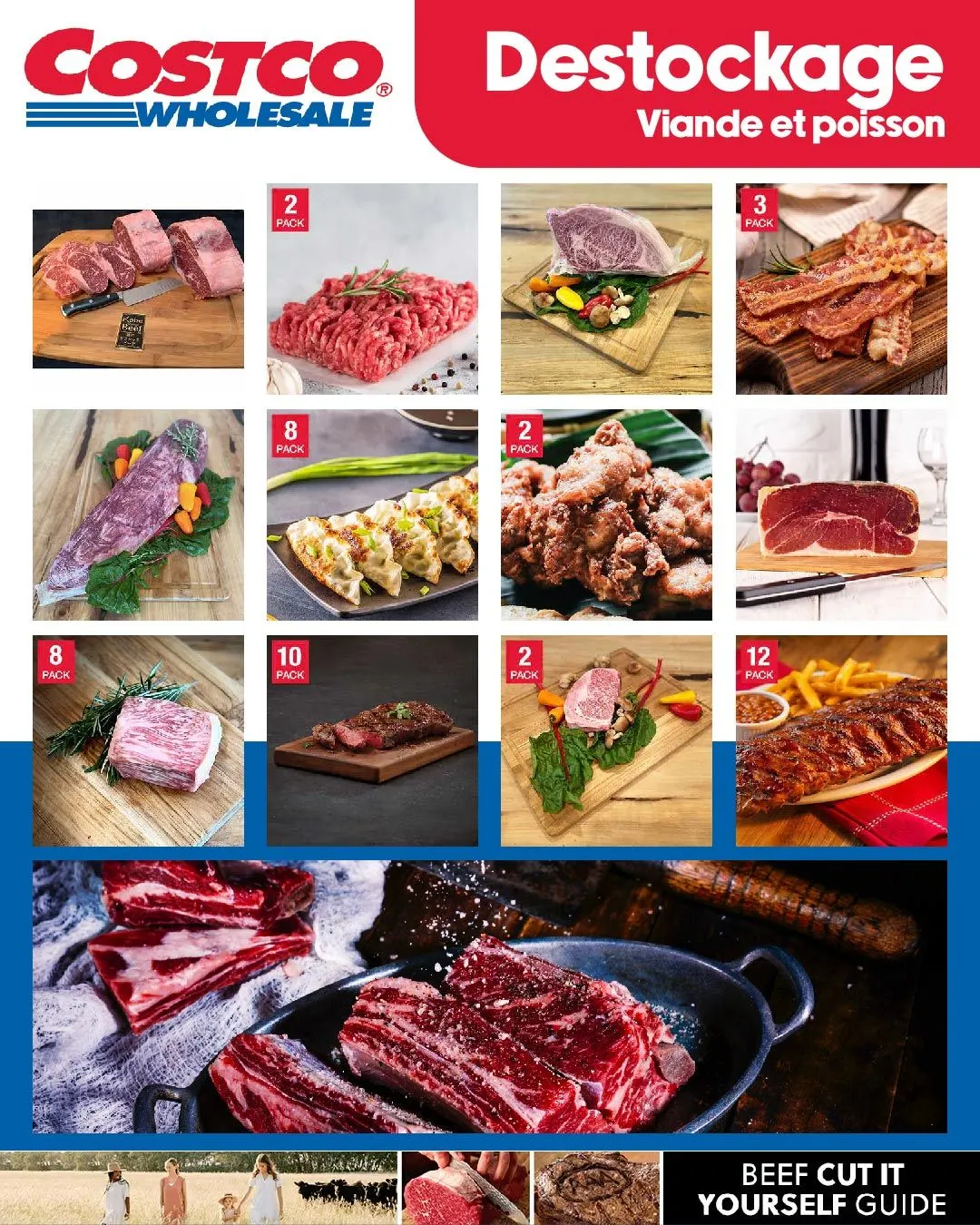 Costco Promos: Viande & Poisson du 10 août au 25 août 2025 - Circulaires page 