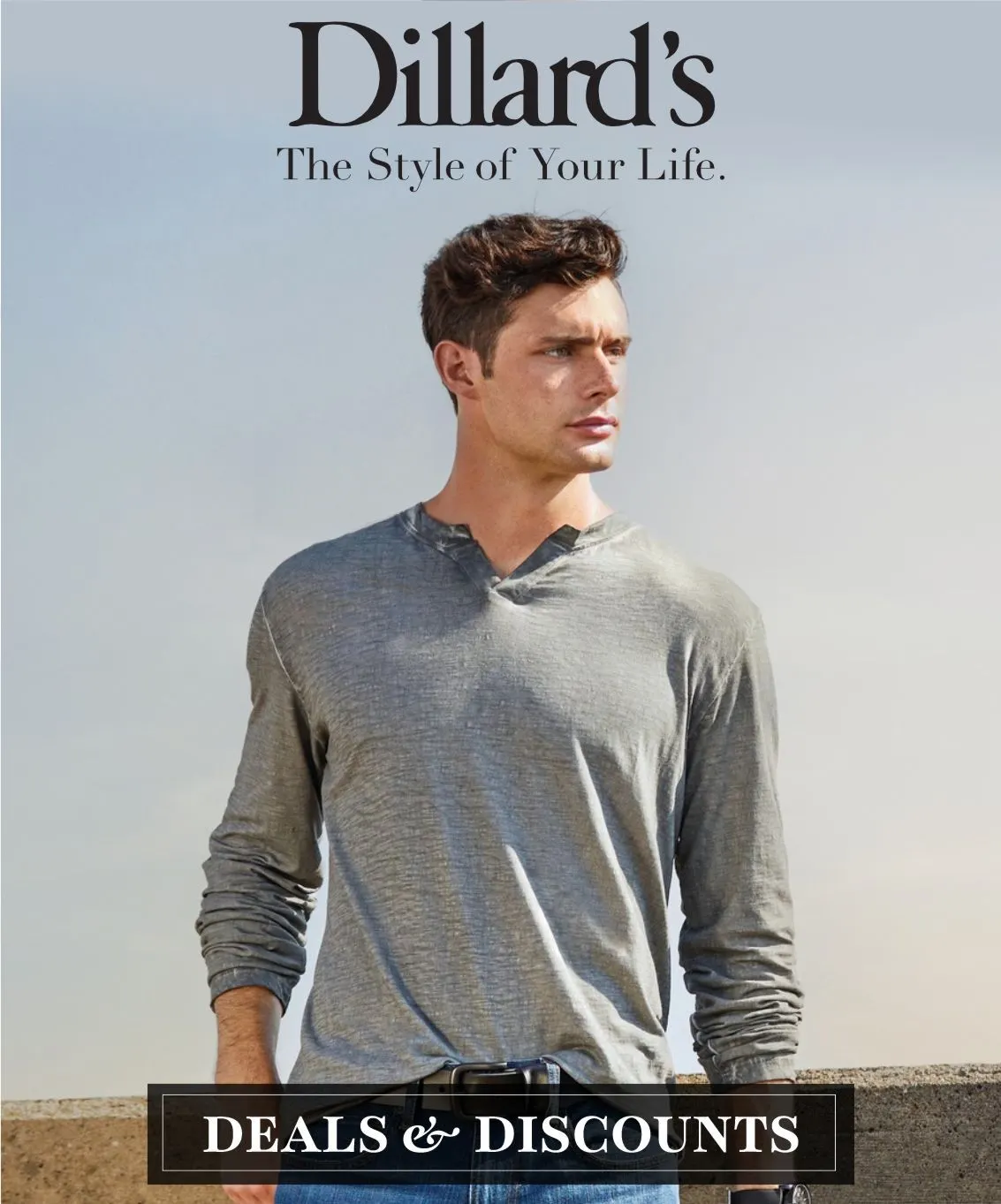 Weekly ad Dillard's Men's Clothing Deals from August 27 to September 11 2025 - Page 1