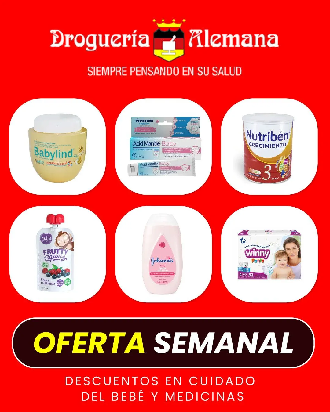 Catalogo de Droguería Alemana ofertas 9 de julio al 14 de julio 2024 - Pag 1