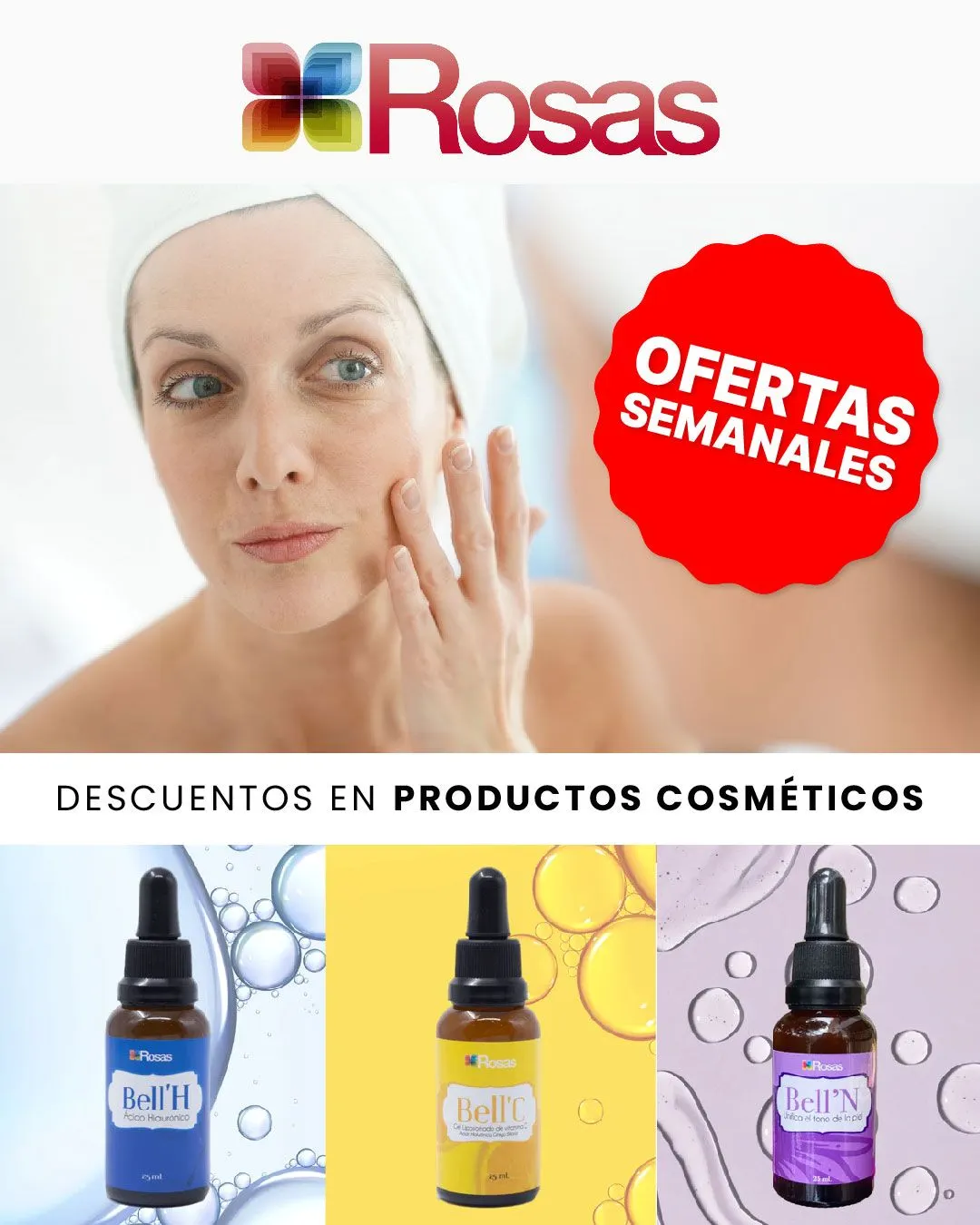 Catalogo de Droguería Rosas - Ofertas en cosméticos 28 de abril al 13 de mayo 2025 - Pag 1