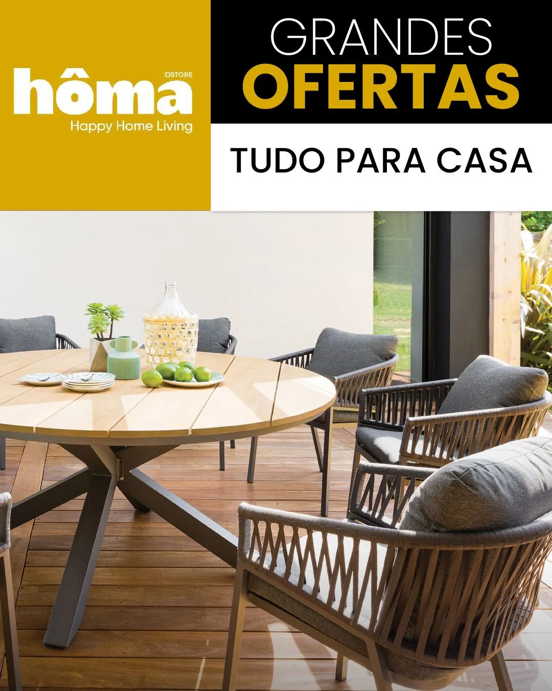 Folheto hôma Promoções Mobília de 2 de agosto até 17 de agosto 2025 - Pagina 