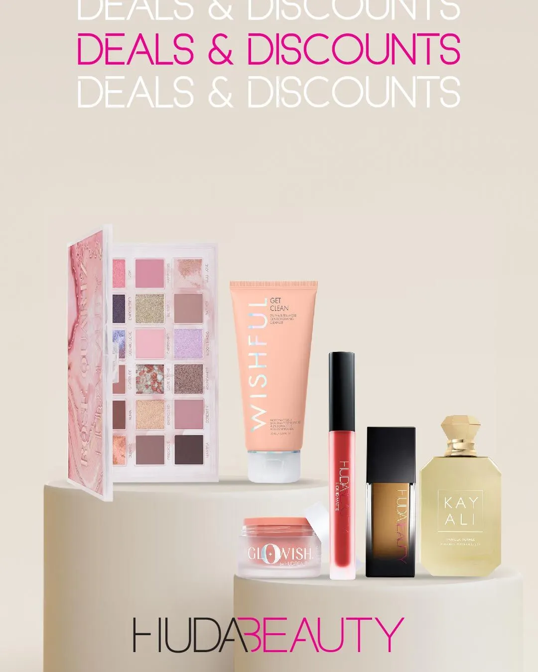 Huda Beauty savings - August 12 August 27 2025