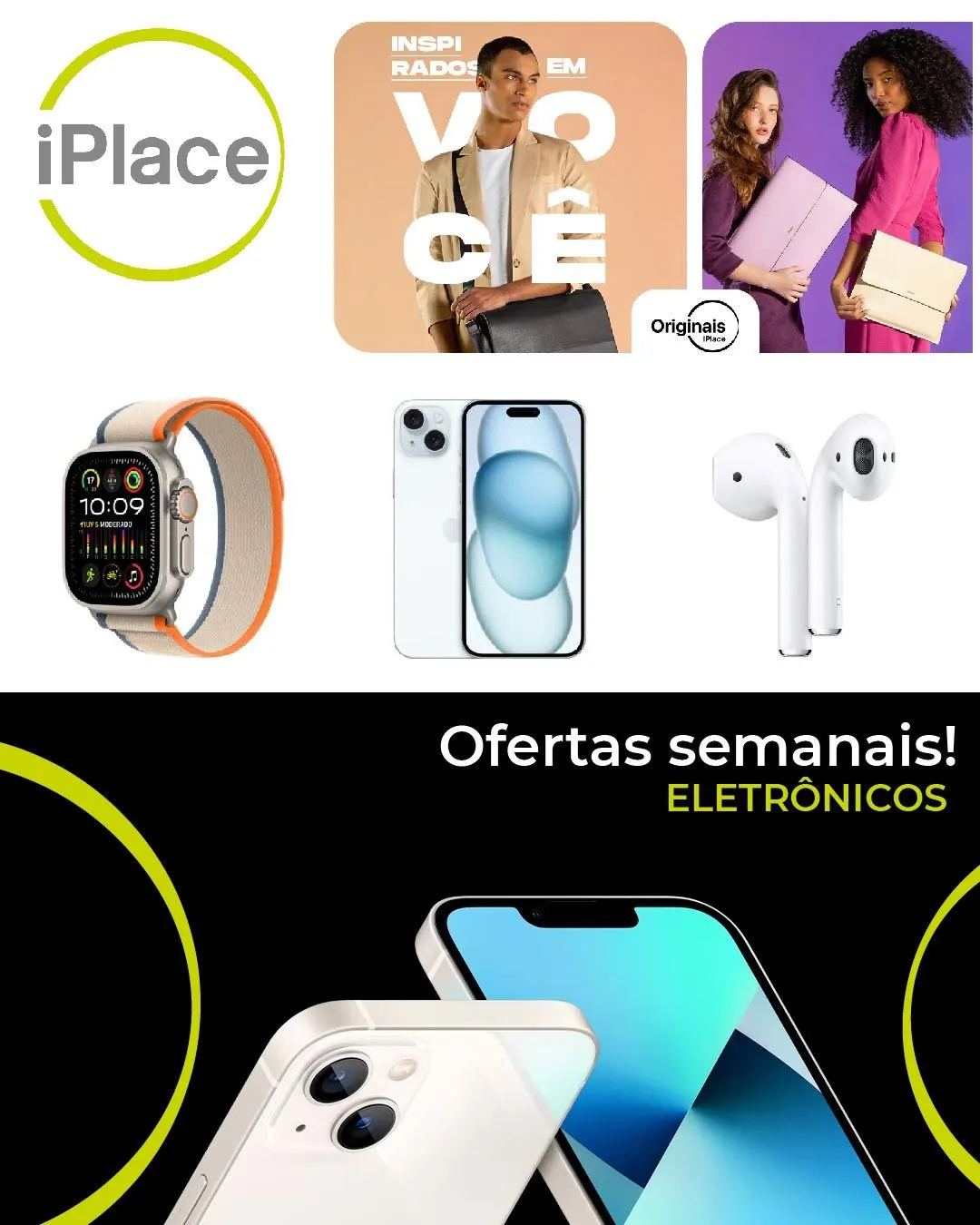 Encarte de iPlace ofertas 23 de julho até 7 de agosto 2025 - Pagina 