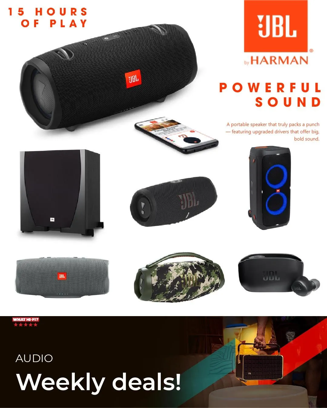 JBL Electronics Deals - August 7 August 22 2025