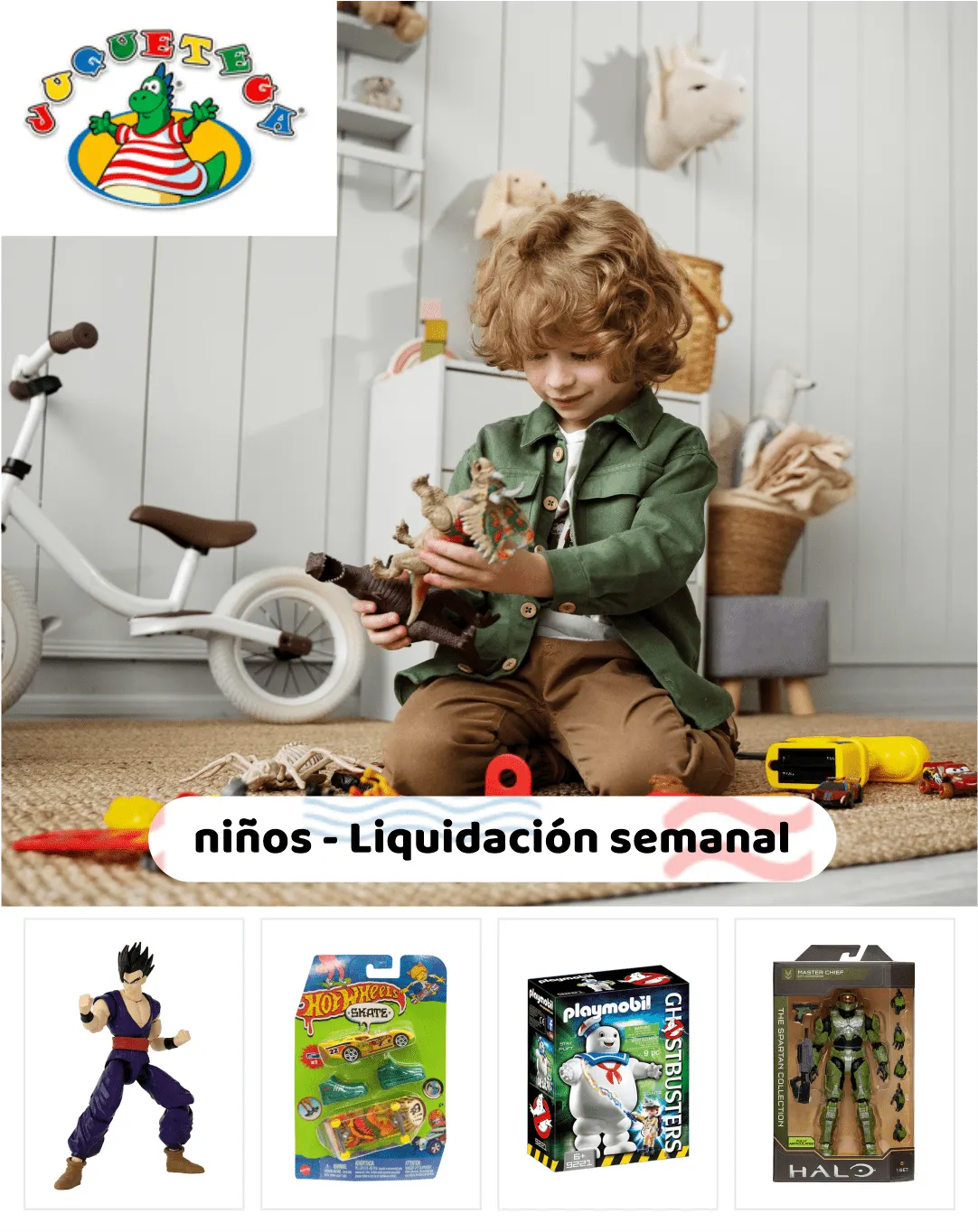 Catálogo de Juguetega precios de la semana  12 de julio al 27 de julio 2025 - Pagina 1