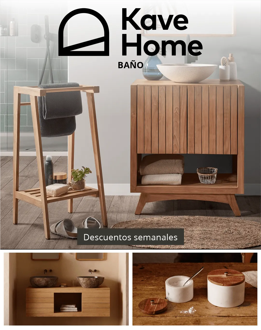 Catálogo de Kave home ofertas de la semana - baño 9 de agosto al 24 de agosto 2025 - Página 
